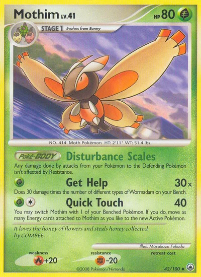 Mothim – Majestic Dawn nr 042/100 (Standard)