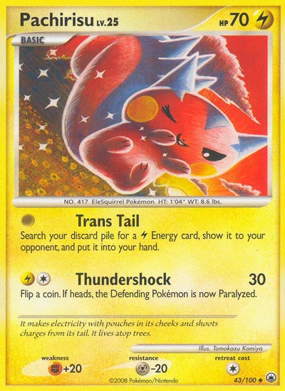 Pachirisu – Majestic Dawn nr 043/100 (Standard)