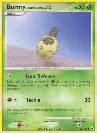 Burmy Sandy Cloak – Majestic Dawn nr 054/100 (Standard)