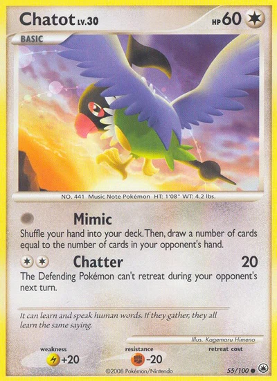 Chatot – Majestic Dawn nr 055/100 (Standard)