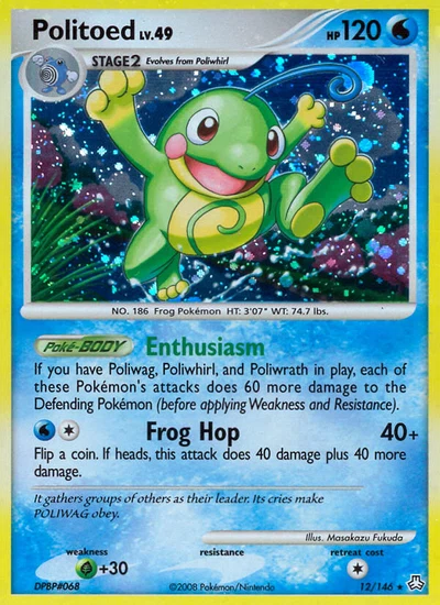 Politoed – Legends Awakened nr 012/146 (Standard)