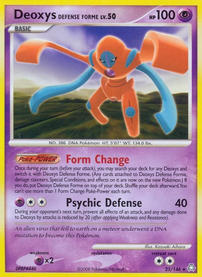 Deoxys Defense Forme – Legends Awakened nr 025/146 (Standard)