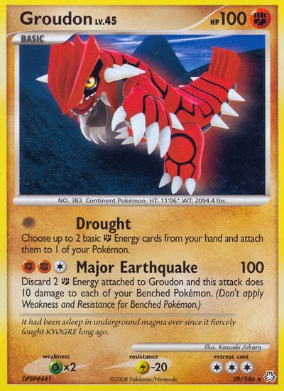 Groudon – Legends Awakened nr 029/146 (Standard)