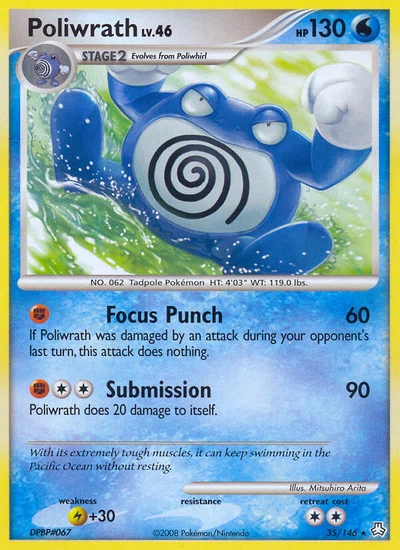 Poliwrath – Legends Awakened nr 035/146 (Standard)