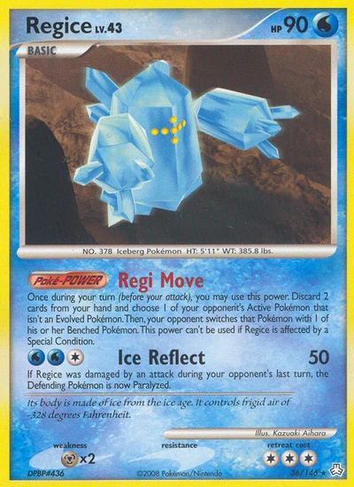 Regice – Legends Awakened nr 036/146 (Standard)