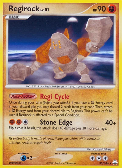 Regirock – Legends Awakened nr 038/146 (Standard)