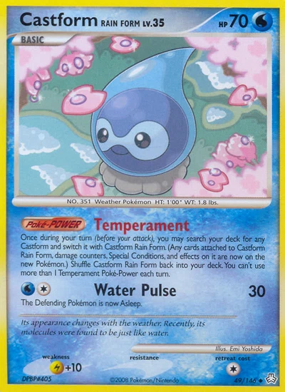 Castform Rain Form – Legends Awakened nr 049/146 (Standard)