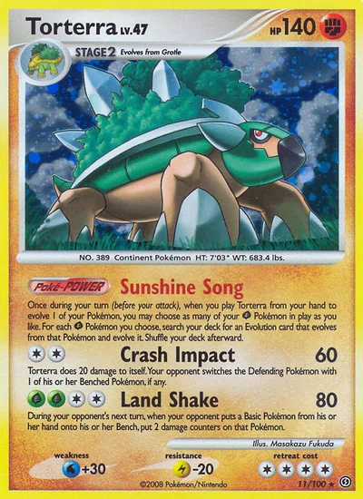 Torterra – Stormfront nr 011/100 (Standard)