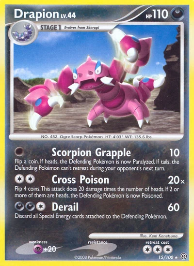 Drapion – Stormfront nr 015/100 (Standard)