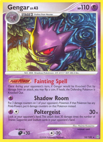 Gengar – Stormfront nr 018/100 (Standard)