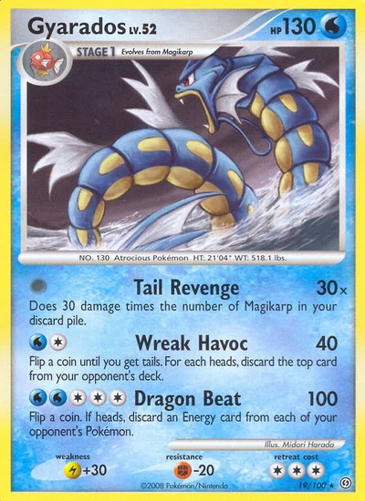 Gyarados – Stormfront nr 019/100 (Standard)