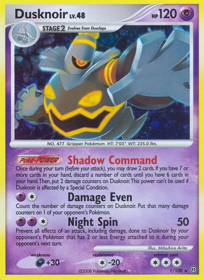 Dusknoir – Stormfront nr 001/100 (Standard)
