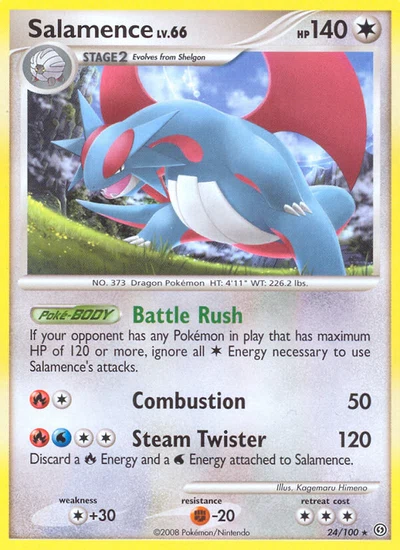 Salamence – Stormfront nr 024/100 (Standard)