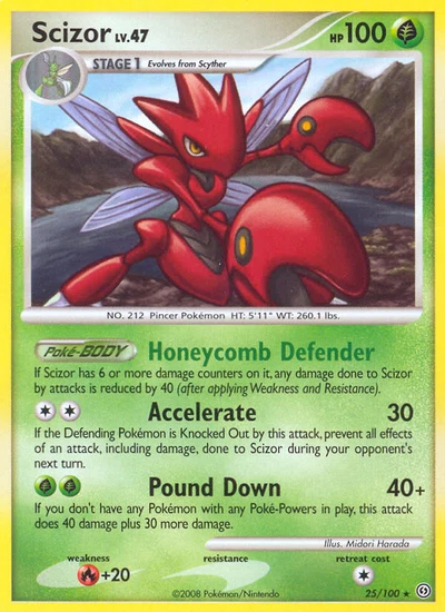 Scizor – Stormfront nr 025/100 (Standard)