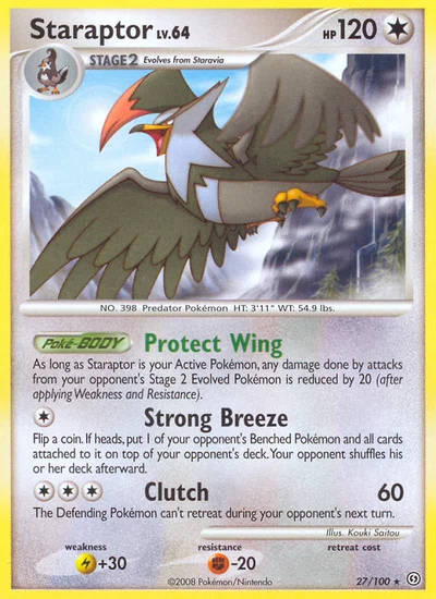 Staraptor – Stormfront nr 027/100 (Standard)