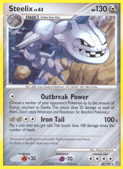 Steelix – Stormfront nr 028/100 (Standard)
