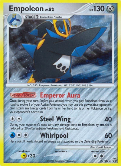 Empoleon – Stormfront nr 002/100 (Standard)