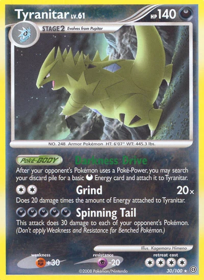 Tyranitar – Stormfront nr 030/100 (Standard)