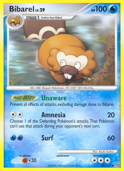 Bibarel – Stormfront nr 032/100 (Standard)