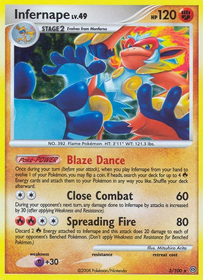 Infernape – Stormfront nr 003/100 (Standard)
