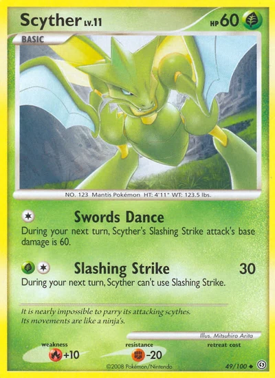 Scyther – Stormfront nr 049/100 (Standard)