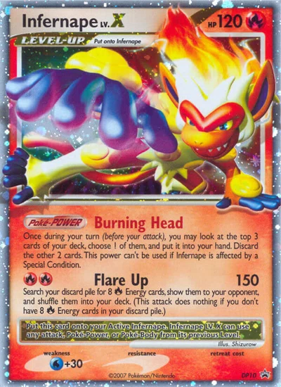 Infernape LV.X – DP Black Star Promos nr DP10 (Standard)
