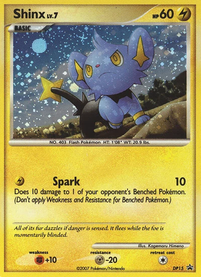 Shinx – DP Black Star Promos nr DP15 (Standard)