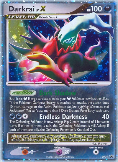 Darkrai LV.X – DP Black Star Promos nr DP19 (Standard)