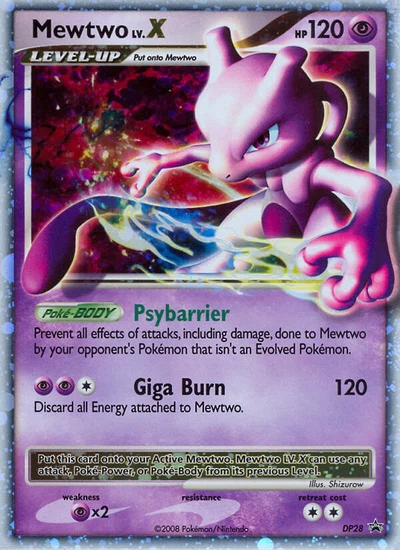 Mewtwo LV.X – DP Black Star Promos nr DP28 (Standard)