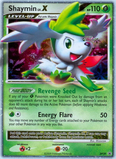 Shaymin LV.X – DP Black Star Promos nr DP39 (Standard)