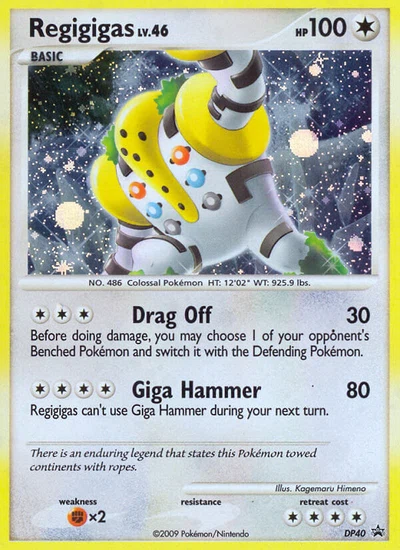 Regigigas – DP Black Star Promos nr DP40 (Standard)