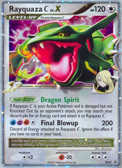 Rayquaza C LV.X – DP Black Star Promos nr DP47 (Standard)
