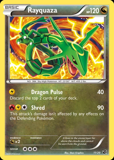 Rayquaza – Dragon Vault nr 011/020 (Standard)