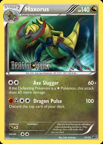 Haxorus – Dragon Vault nr 016/020 (Standard)