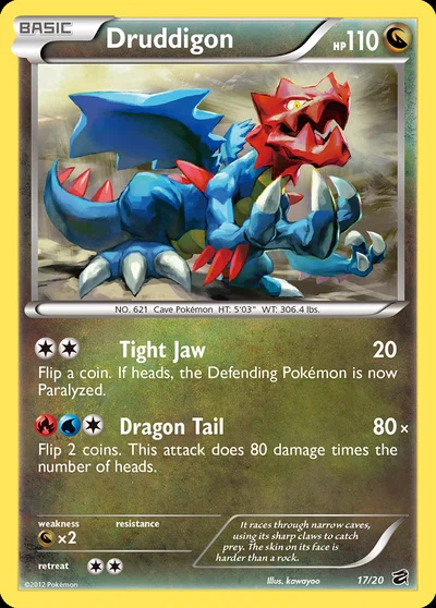 Druddigon – Dragon Vault nr 017/020 (Standard)
