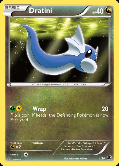 Dratini – Dragon Vault nr 001/020 (Standard)