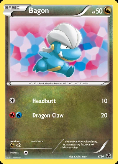 Bagon – Dragon Vault nr 006/020 (Standard)