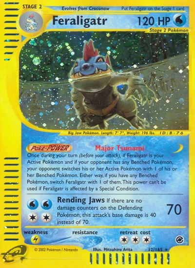 Feraligatr – Expedition Base Set nr 012/165 (Standard)
