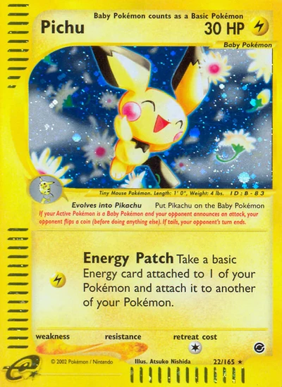 Pichu – Expedition Base Set nr 022/165 (Standard)