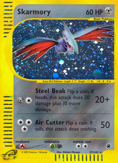 Skarmory – Expedition Base Set nr 027/165 (Standard)