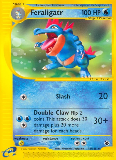 Feraligatr – Expedition Base Set nr 046/165 (Standard)