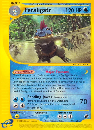 Feraligatr – Expedition Base Set nr 047/165 (Standard)
