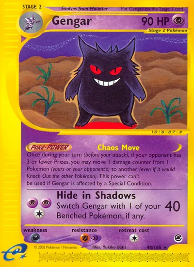 Gengar – Expedition Base Set nr 048/165 (Standard)