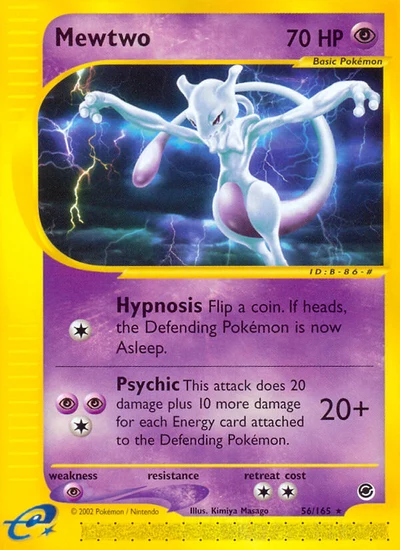 Mewtwo – Expedition Base Set nr 056/165 (Standard)