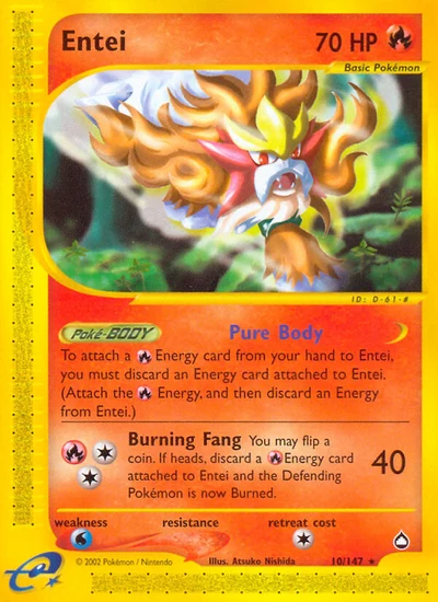 Entei – Aquapolis nr 010/147 (Standard)