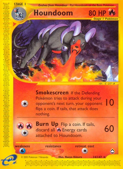Houndoom – Aquapolis nr 014/147 (Standard)