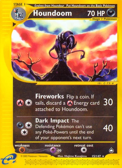Houndoom – Aquapolis nr 015/147 (Standard)