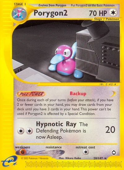 Porygon2 – Aquapolis nr 028/147 (Standard)