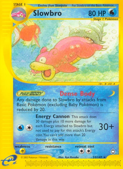 Slowbro – Aquapolis nr 033/147 (Standard)
