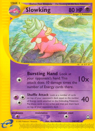 Slowking – Aquapolis nr 034/147 (Standard)